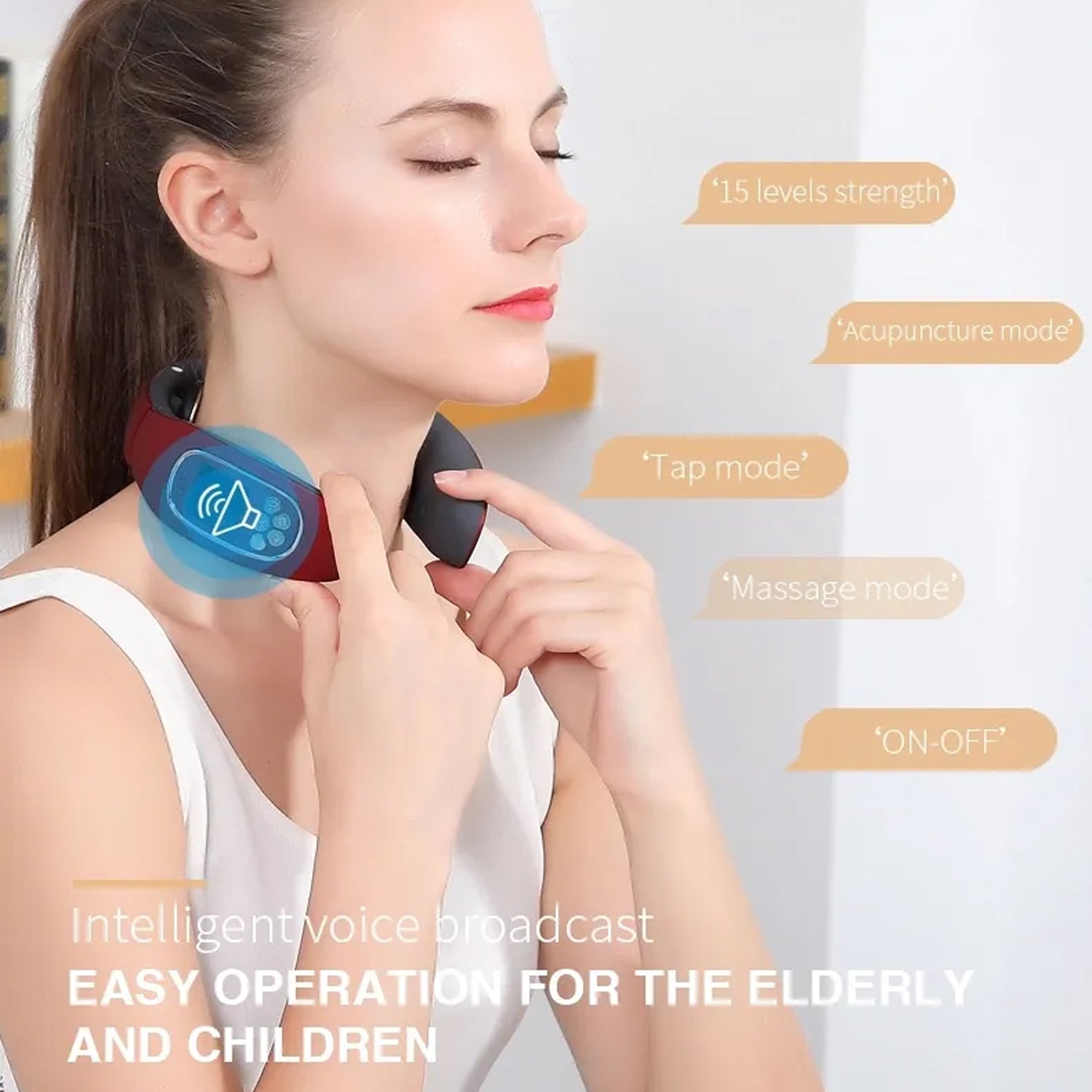 6 Heads Smart Electric Neck and Back Pulse Massager Wireless (1 Pc) 6 Heads Smart Electric Neck and Back Pulse Massager Wireless (1 Pc)